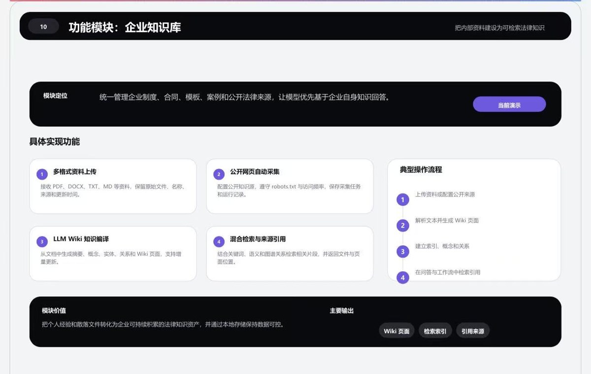 功能模块:企业知识库