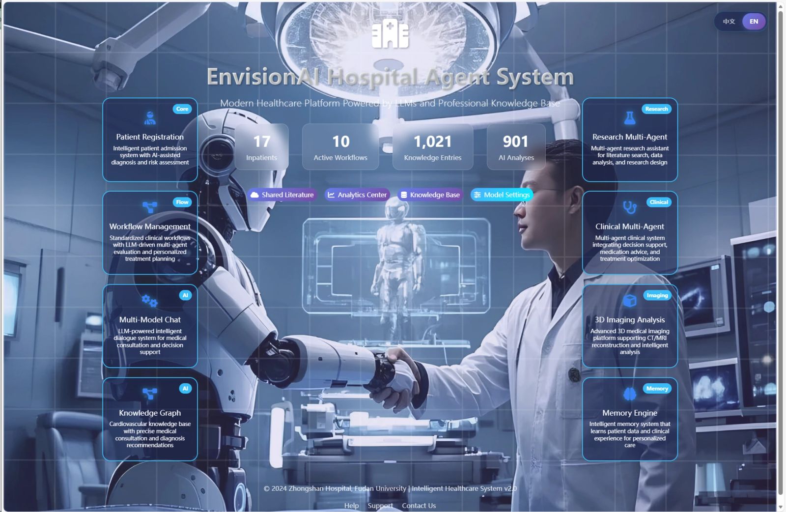 EnvisionAI Hospital Agent System